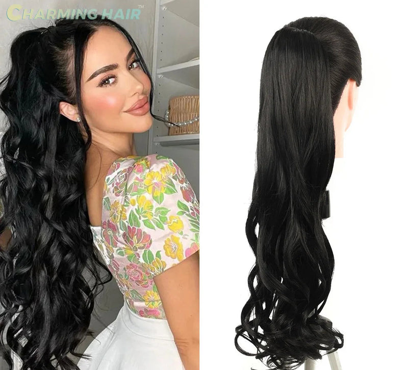 Extensão de Cabelo Feminino Longo - Rabo de Cavalo 60cm