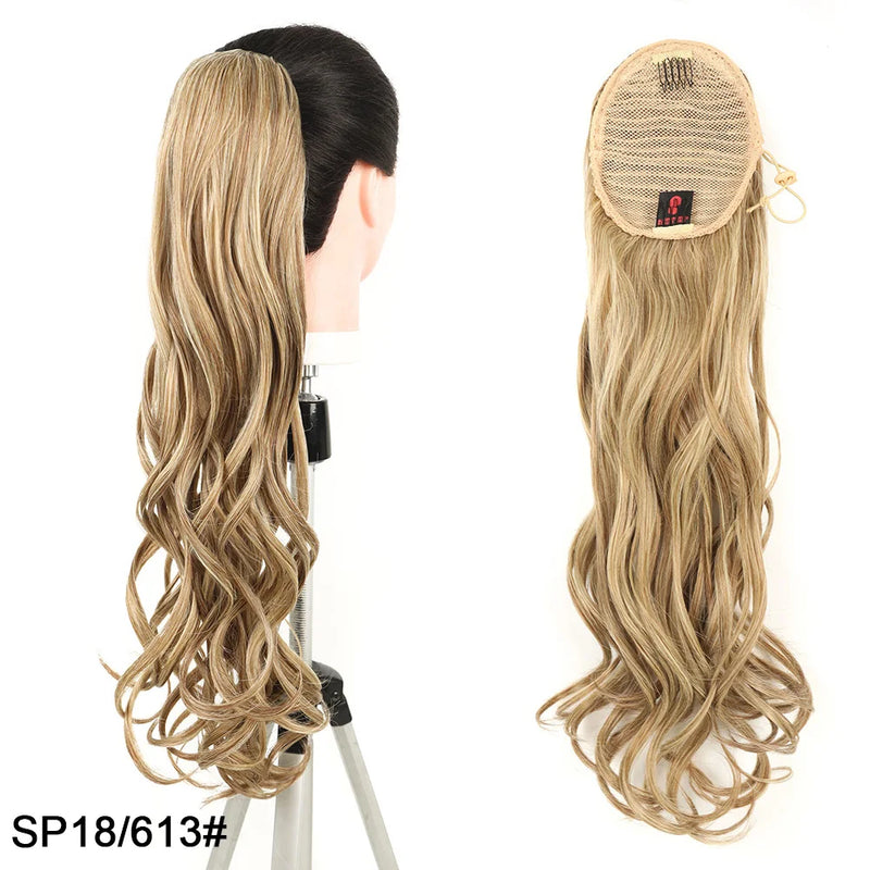 Extensão de Cabelo Feminino Longo - Rabo de Cavalo 60cm