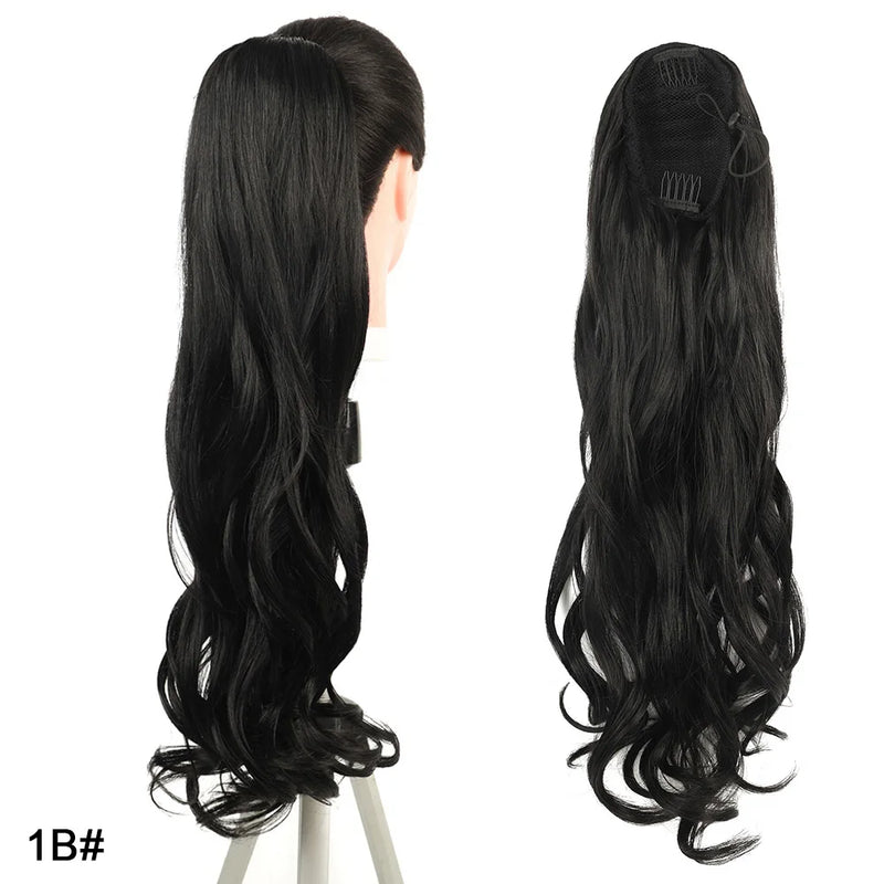 Extensão de Cabelo Feminino Longo - Rabo de Cavalo 60cm