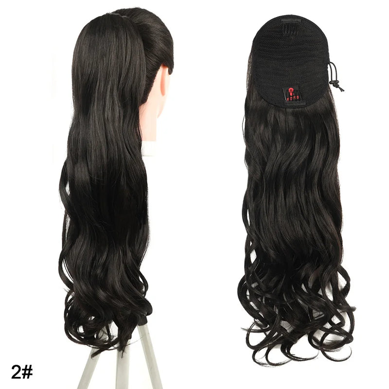 Extensão de Cabelo Feminino Longo - Rabo de Cavalo 60cm