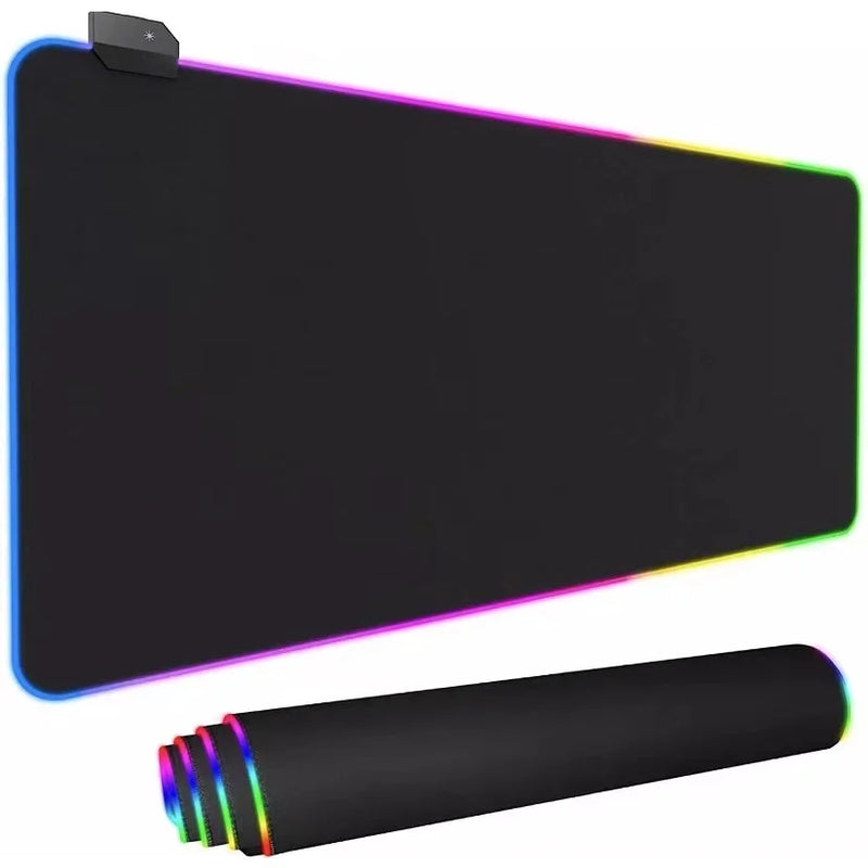 Mouse Pad Gamer Extra Grande LED RGB - 90x40