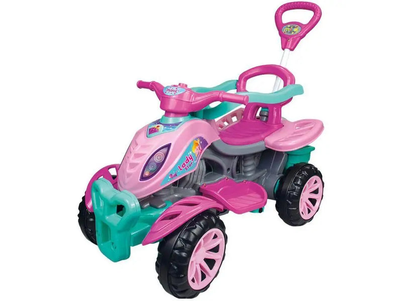 Carrinho de Passeio Infantil com Pedal - Lady Star