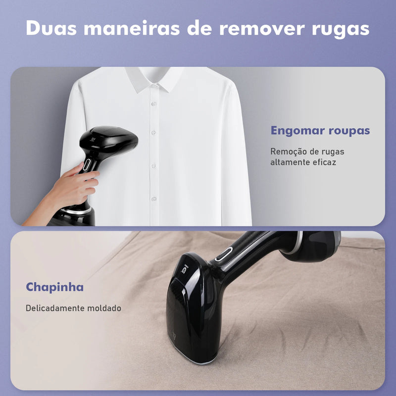 Vaporizador de Passar Roupas Portátil - Coibeu®